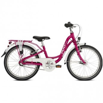 Двухколесный велосипед для девочек PUKY SKYRIDE 20-3 ALU малиновый