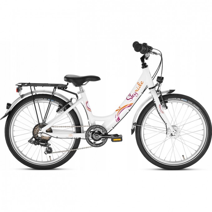 Двухколесный велосипед PUKY SKYRIDE 20-6 ALU белый 4949