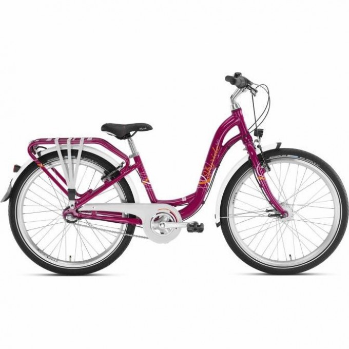Двухколесный велосипед PUKY SKYRIDE 24-3 LIGHT berry ягодный 4816