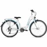 Двухколесный велосипед PUKY SKYRIDE 24-8 LIGHT white белый 4814