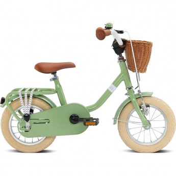 Двухколесный велосипед PUKY STEEL CLASSIC 12 4114 retro green зеленый