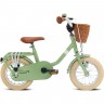 Двухколесный велосипед PUKY STEEL CLASSIC 12 retro green зеленый 4114