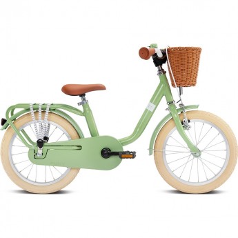 Двухколесный велосипед PUKY STEEL CLASSIC 16 4233 retro green зеленый