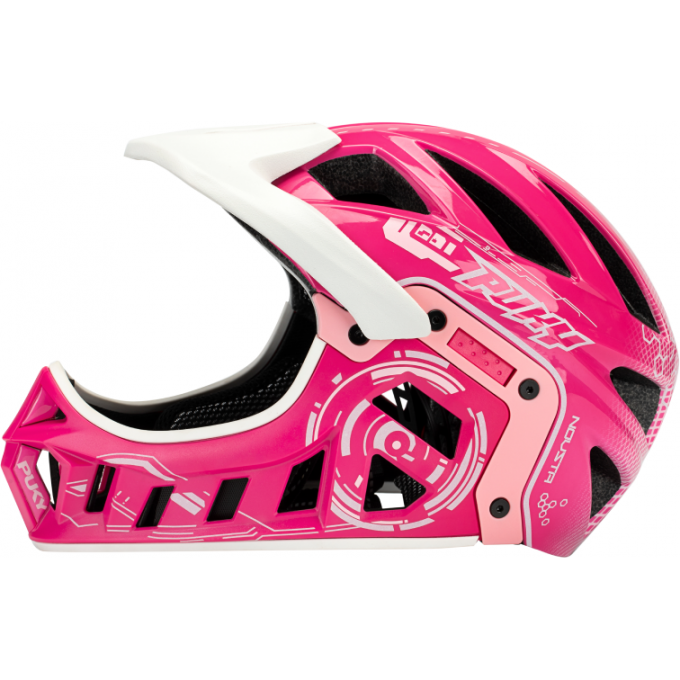 Шлем PUKY FULLFACE M (54-58) pink розовый NS01164