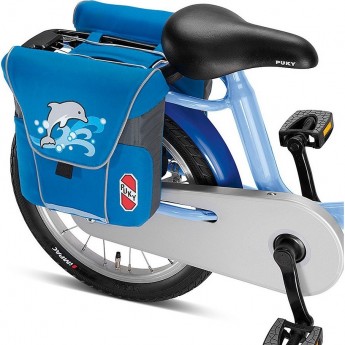 Сумка двойная PUKY DT3 9787 blue голубая на багажник велосипеда Сумка двойная PUKY DT3 9787 blue голубая на багажник велосипеда